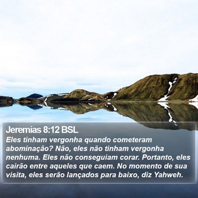 Jeremias 8:12 BSL Bible Verse Image