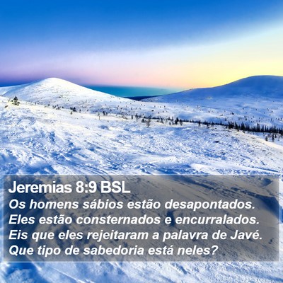 Jeremias 8:9 BSL Bible Verse Image