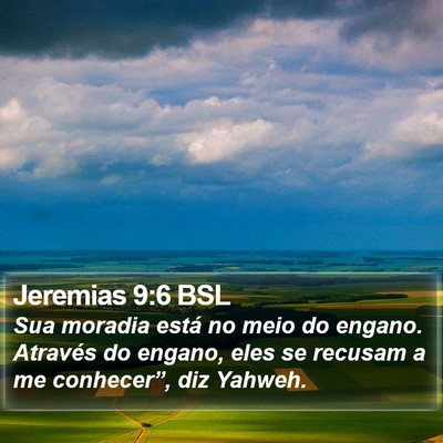 Jeremias 9:6 BSL Bible Verse Image