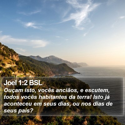 Joel 1:2 BSL Bible Verse Image