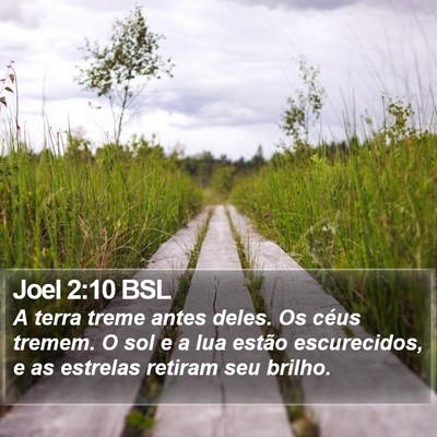 Joel 2:10 BSL Bible Verse Image