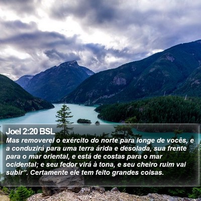 Joel 2:20 BSL Bible Verse Image
