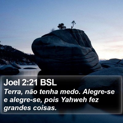 Joel 2:21 BSL Bible Verse Image