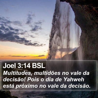 Joel 3:14 BSL Bible Verse Image
