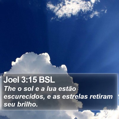 Joel 3:15 BSL Bible Verse Image