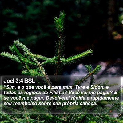Joel 3:4 BSL Bible Verse Image
