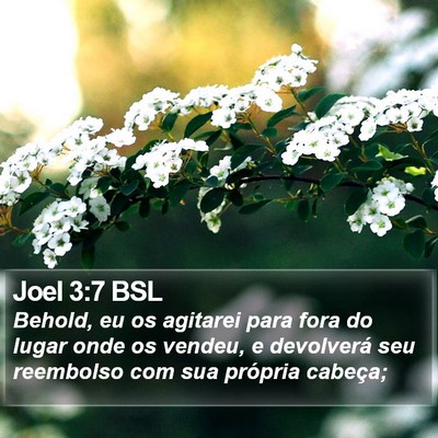 Joel 3:7 BSL Bible Verse Image