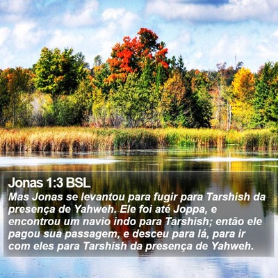 Jonas 1:3 BSL Bible Verse Image