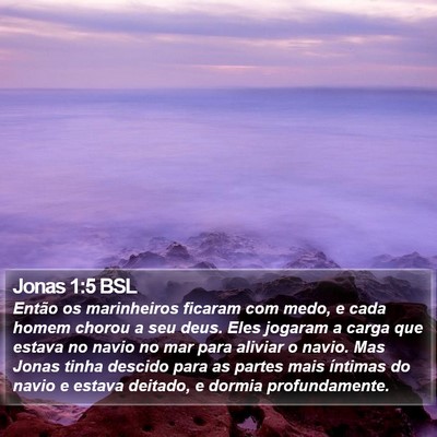 Jonas 1:5 BSL Bible Verse Image