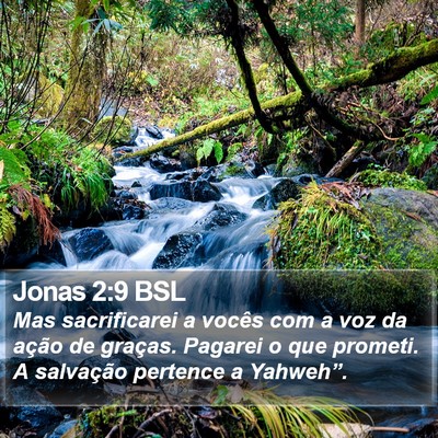 Jonas 2:9 BSL Bible Verse Image