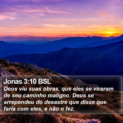 Jonas 3:10 BSL Bible Verse Image