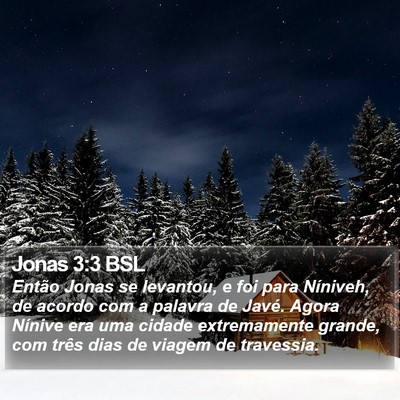 Jonas 3:3 BSL Bible Verse Image