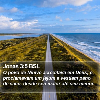 Jonas 3:5 BSL Bible Verse Image