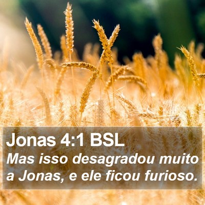 Jonas 4:1 BSL Bible Verse Image