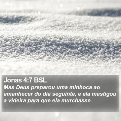 Jonas 4:7 BSL Bible Verse Image