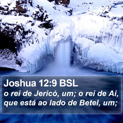Joshua 12:9 BSL Bible Verse Image
