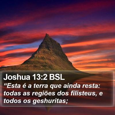 Joshua 13:2 BSL Bible Verse Image