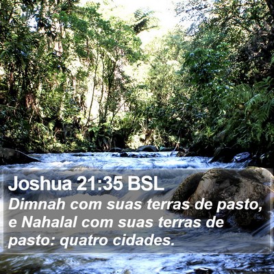 Joshua 21:35 BSL Bible Verse Image