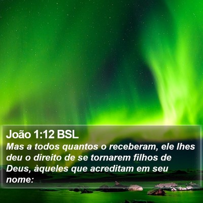 João 1:12 BSL Bible Verse Image