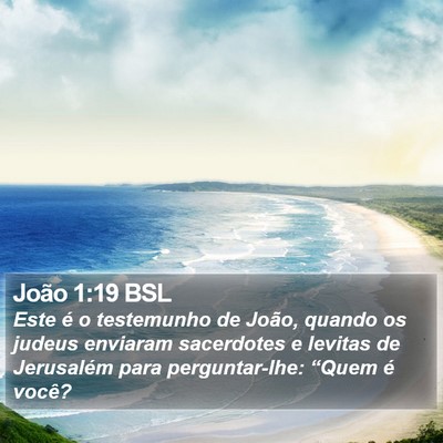 João 1:19 BSL Bible Verse Image