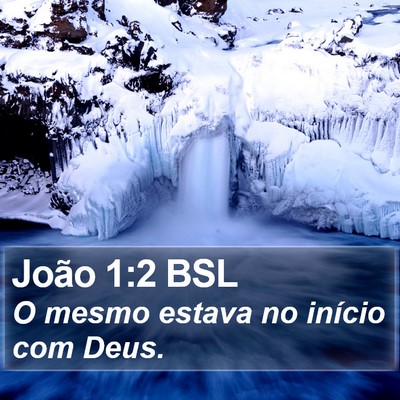 João 1:2 BSL Bible Verse Image