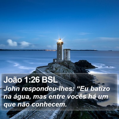 João 1:26 BSL Bible Verse Image