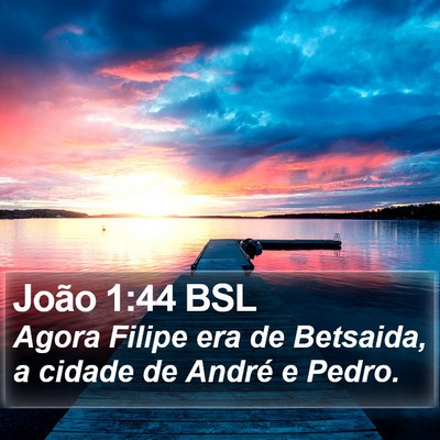 João 1:44 BSL Bible Verse Image