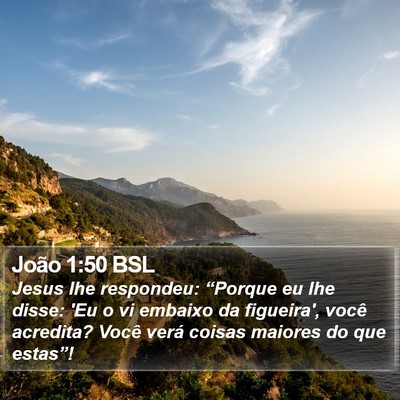 João 1:50 BSL Bible Verse Image