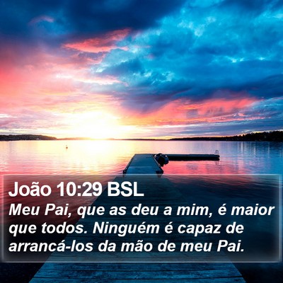 João 10:29 BSL Bible Verse Image