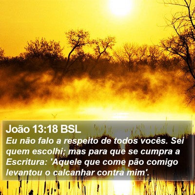 João 13:18 BSL Bible Verse Image