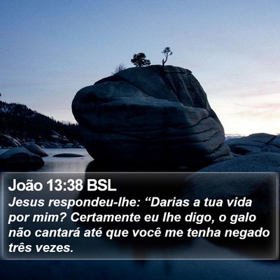 João 13:38 BSL Bible Verse Image