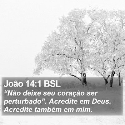 João 14:1 BSL Bible Verse Image