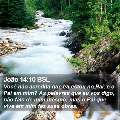 João 14:10 BSL Bible Verse Image