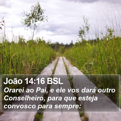 João 14:16 BSL Bible Verse Image