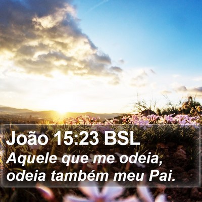 João 15:23 BSL Bible Verse Image