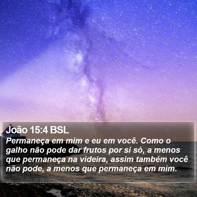 João 15:4 BSL Bible Verse Image