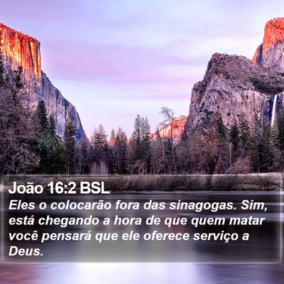 João 16:2 BSL Bible Verse Image
