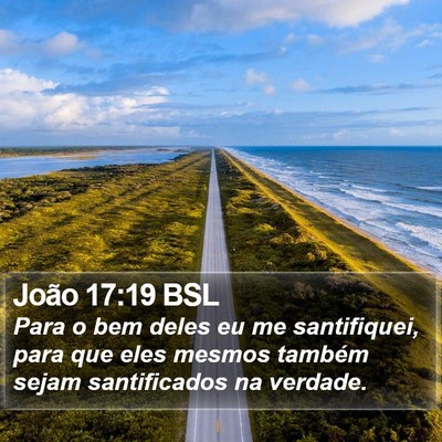 João 17:19 BSL Bible Verse Image