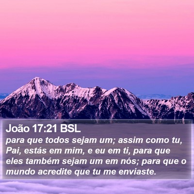 João 17:21 BSL Bible Verse Image