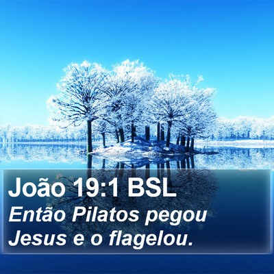 João 19:1 BSL Bible Verse Image