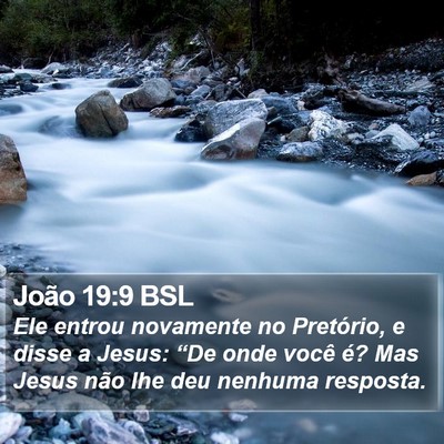 João 19:9 BSL Bible Verse Image