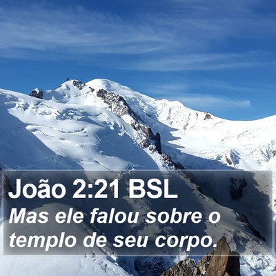 João 2:21 BSL Bible Verse Image
