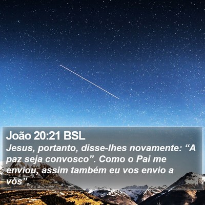 João 20:21 BSL Bible Verse Image