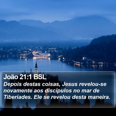 João 21:1 BSL Bible Verse Image