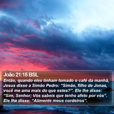 João 21:15 BSL Bible Verse Image