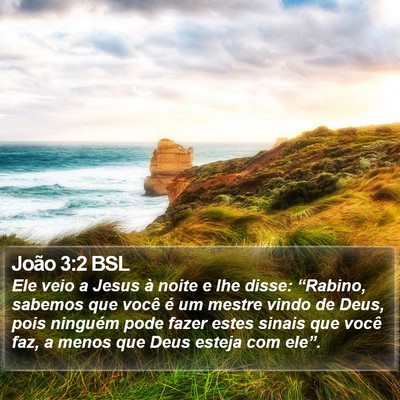João 3:2 BSL Bible Verse Image