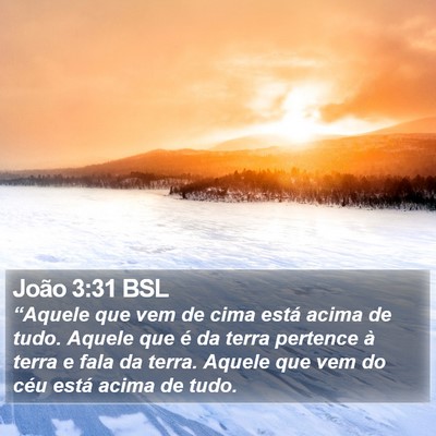 João 3:31 BSL Bible Verse Image