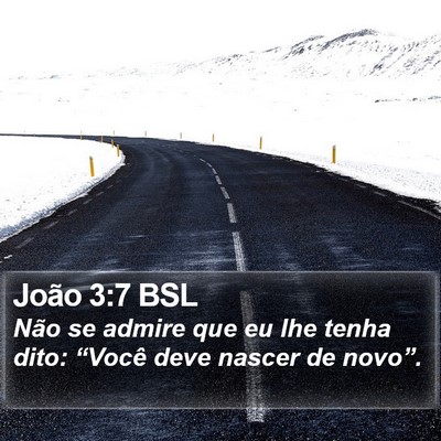 João 3:7 BSL Bible Verse Image
