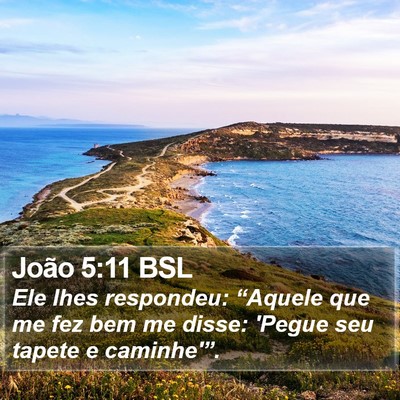 João 5:11 BSL Bible Verse Image
