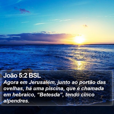 João 5:2 BSL Bible Verse Image